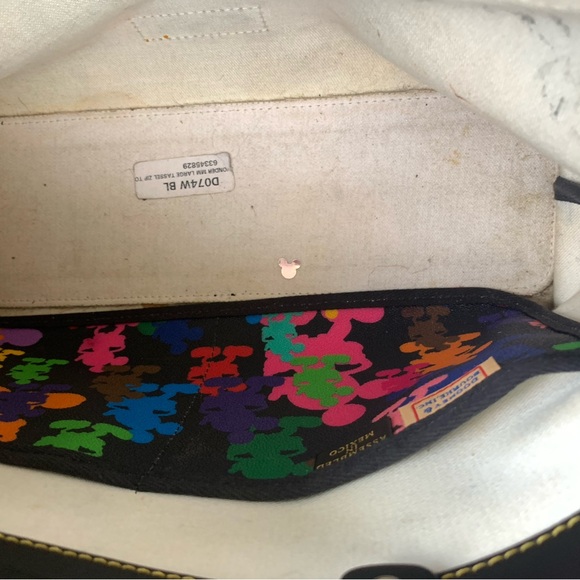 Dooney & Burke 2010 Mickey Mouse Tassel bag - Picture 6 of 11